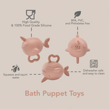 noüka Bath Puppet Toys - Water Dreams