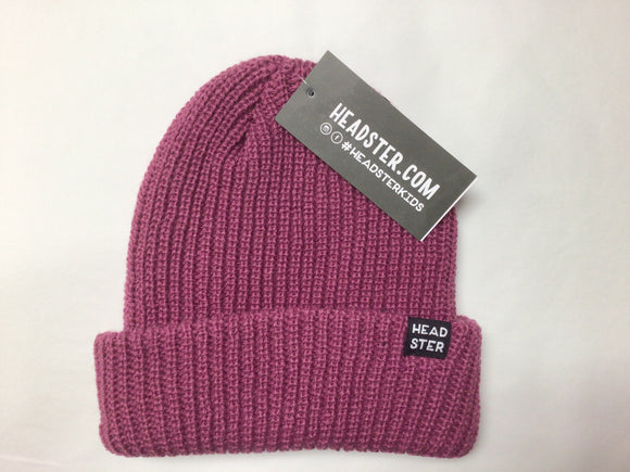 Headster Winter Hat Minimal Berry Love