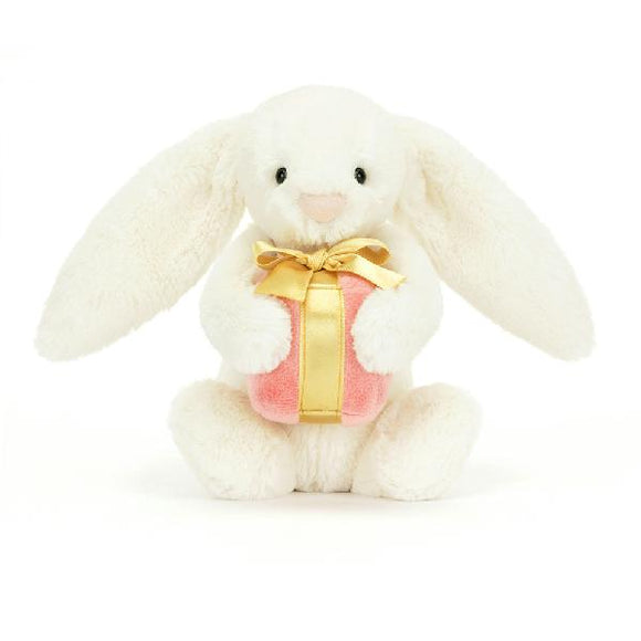 Jellycat Bashful Bunny with Present 7