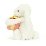 Jellycat Bashful Bunny with Present 7"