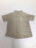 MID S/S Shirt Sand KIDS'