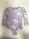 Mandarin & Co 1pc Rashguard Set Candy Purple Unicorn KIDS'