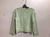 Mandarin & Co Scallop Neck Sweater Sea Foam