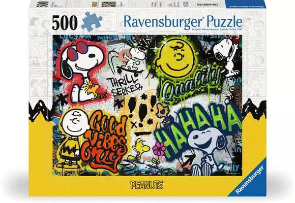 Ravensburger 500pc Puzzle 12000389 Peanuts Graffiti