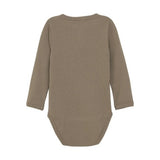 MinyMo Bodysuit LS Rib Gargoyle