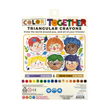 Ooly Color Together Triangular Crayons - Set of 18