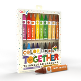 Ooly Color Together Triangular Crayons - Set of 18
