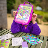 Ooly Let's Go! Activity & Coloring Kit - Kitty in the City