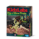 4m 3471 Kidzlabs Dig-A-Glow Pirate