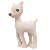 Tikiri Organic Natural Rubber Rattle, Teether & Bath Toy Ralphie The Reindeer