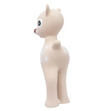 Tikiri Organic Natural Rubber Rattle, Teether & Bath Toy Ralphie The Reindeer