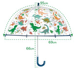 Stephen Joseph Umbrella Clear Colour Changing Princess