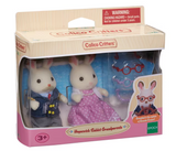 Calico Critters 1567 Chocolate Rabbit Grandparents