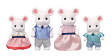Calico Critters 1802 Marshmallow Mouse Family