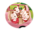 Calico Critters 1910 Family Picnic Van