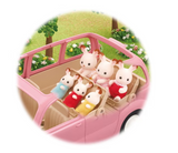 Calico Critters 1910 Family Picnic Van