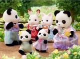 Calico Critters 1940 Pookie Panda Family