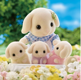 Calico Critters 2158 Flora Rabbit Family
