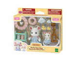 Calico Critters 2213 Bath Time Bubble Siblings