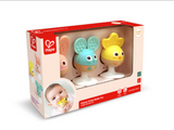 Hape E0123 Cheery Critter Rattle Trio