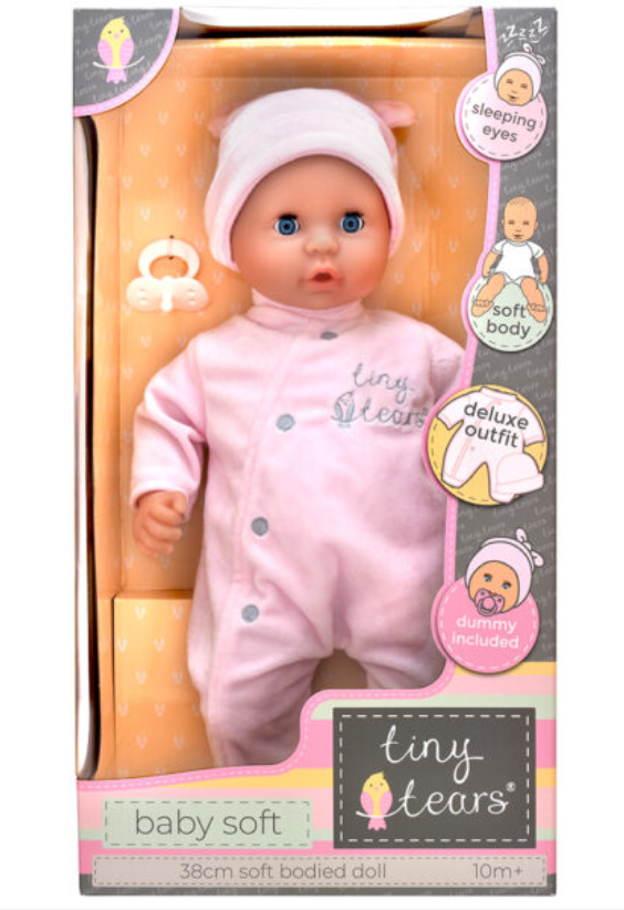 Tiny Tears Baby Soft Doll