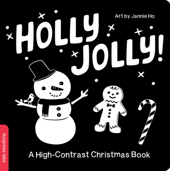 Holly Jolly! A High-Contrast Christmas Board Book