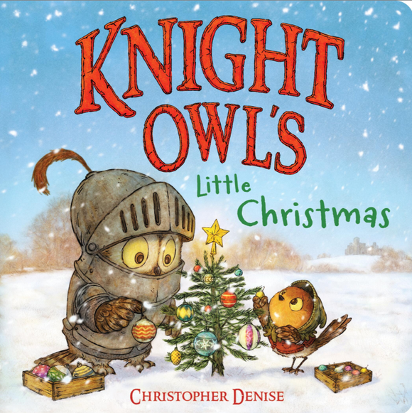 Knight Owl's Little Christmas Board Book