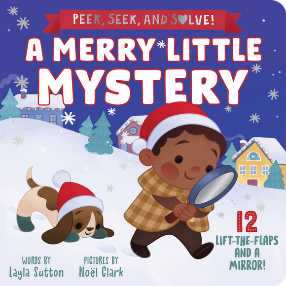 A Merry Little Mystery Board Book