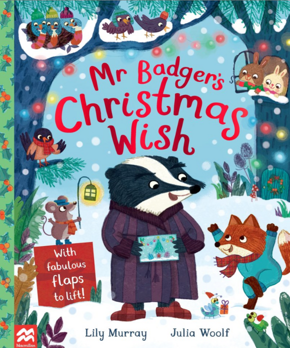 Mr Badger's Christmas Wish Paperback Book