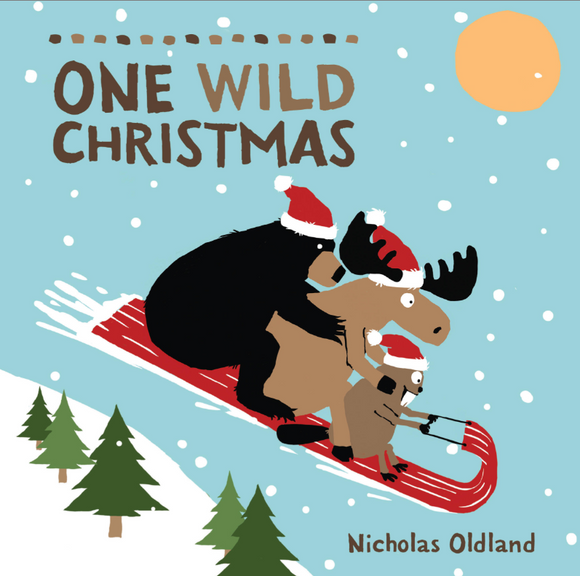 One Wild Christmas Board Book