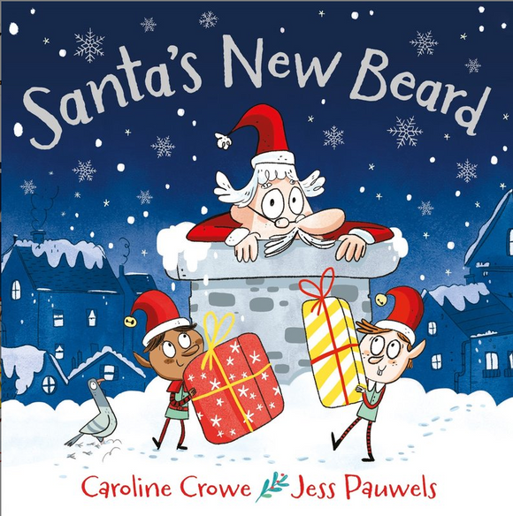 Santa's New Beard Paperback Book
