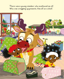 There Was a Young Reindeer Who Swallowed a Present Paperback Book