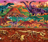 Crocodile Creek 50pc Holographic Puzzle 78100 Dinosaurs