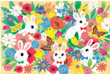 Crocodile Creek 100pc Fuzzy Puzzle 79301 Bunny