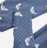 Petit Lem Sleeper Blue Seagull Knit BABY