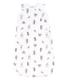 Perlimpinpin Cotton Muslin Sleep Bag 0.7 TOG Moles