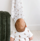 Perlimpinpin Cotton Muslin Sleep Bag 0.7 TOG Moles