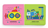 Busy Boats Color Magic Bath Book