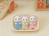 Calico Critters 1806 Marshmallow Mouse Triplets