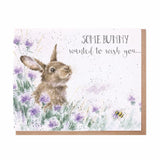 Birthday Card Rabbit "Bunny Wish"