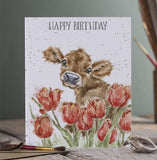 Birthday Card Cow "Birthday Bessie"