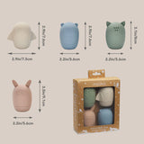 noüka Animals Bath Toys - Woodland