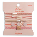 K'lani Hair Tie Bracelets - SHIMMER