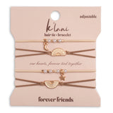K'lani Hair Tie Bracelets - FOREVER FRIENDS
