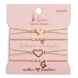 K'lani Hair Tie Bracelets - MOTHER/DAUGHTER