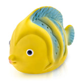 CaaOcho 100% Pure Natural Rubber Bath Toy Hole Free - Butterfly Fish
