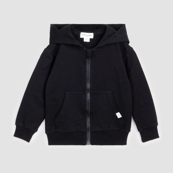 Miles the Label - Zip Hoodie Black