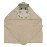 Perlimpinpin Baby Hooded Towel Hippo