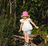 Calikids Sun Hat S1716 UV Rose Violet