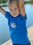MinyMo Tee Navy Shark